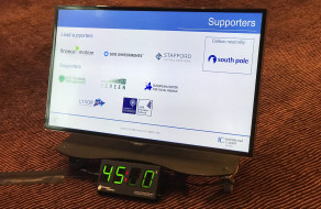 Audipack 390921 als Bodenständer für Vorschaumonitor